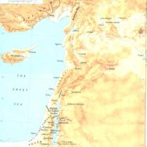 Palestine and Syria in time of the Patriachs